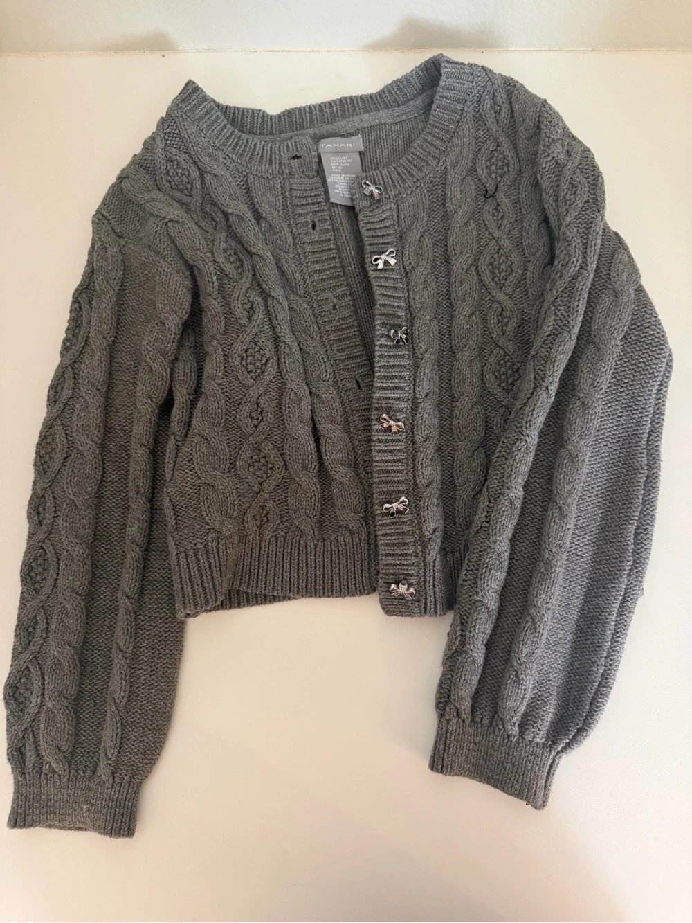 Tahari soft gray